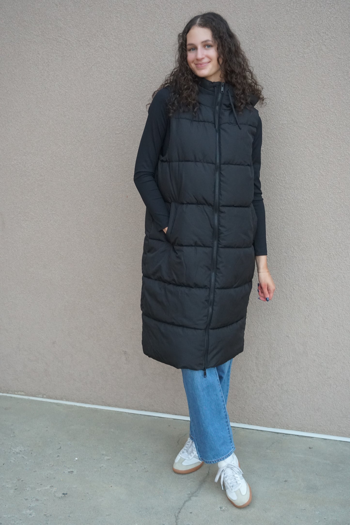 Liganne Puff Vest-Vero Moda