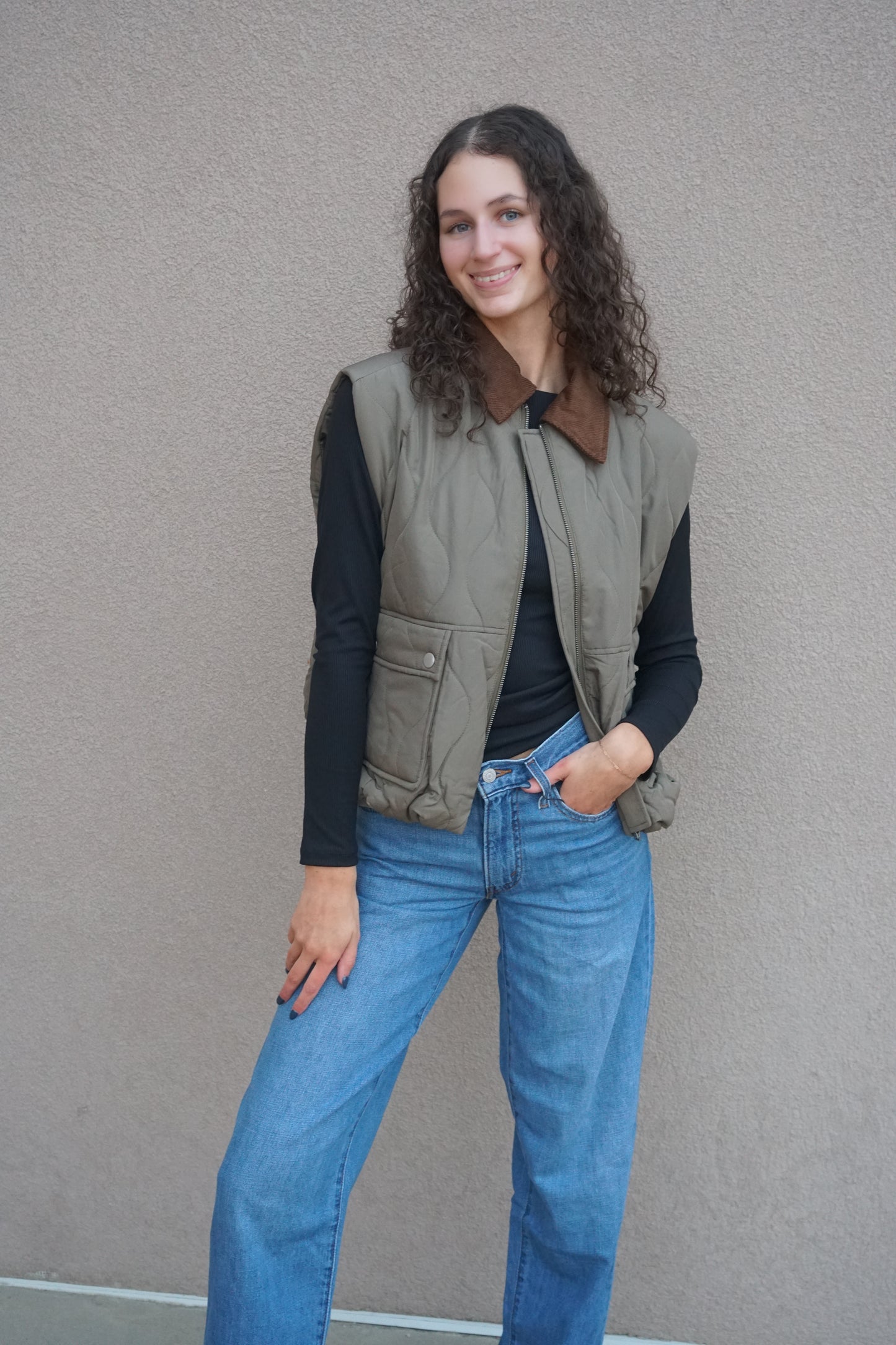 Chelsea Quilted Vest-Rd Style