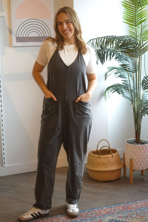 Havana Mineral Wash Jumpsuit