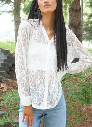 Lace up Shirt