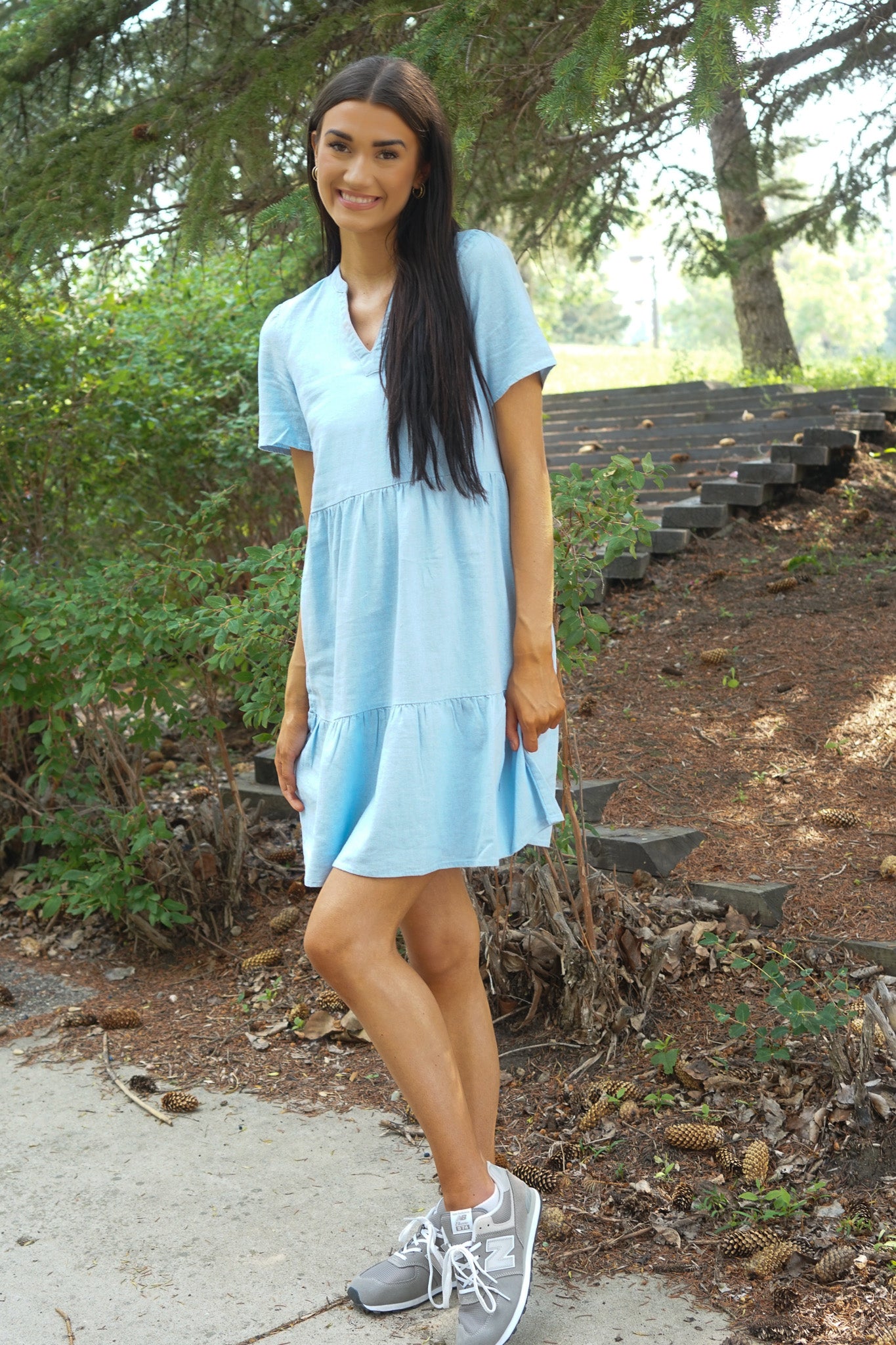 Caro Linen Dress- Only