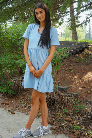 Caro Linen Dress- Only