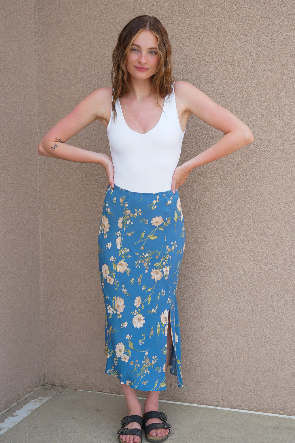 Calista Floral Skirt