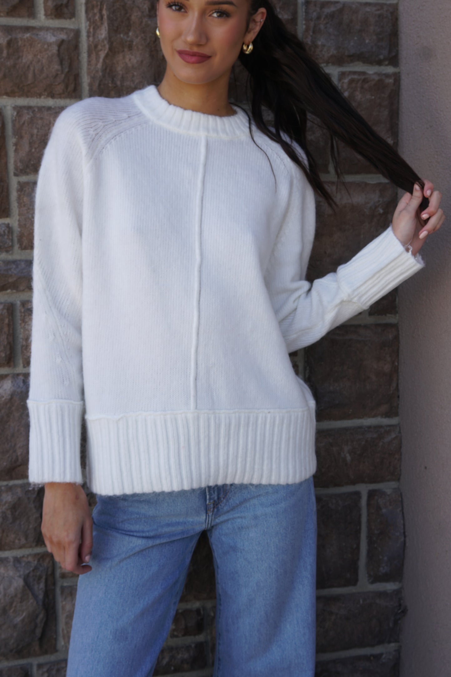 Ariadne White Crew- Rd Style