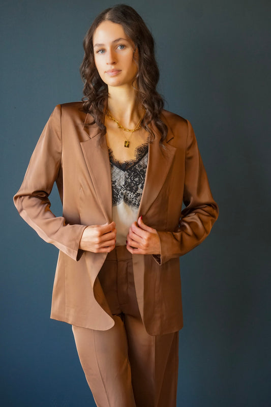 Dione Blazer- Gentle Fawn