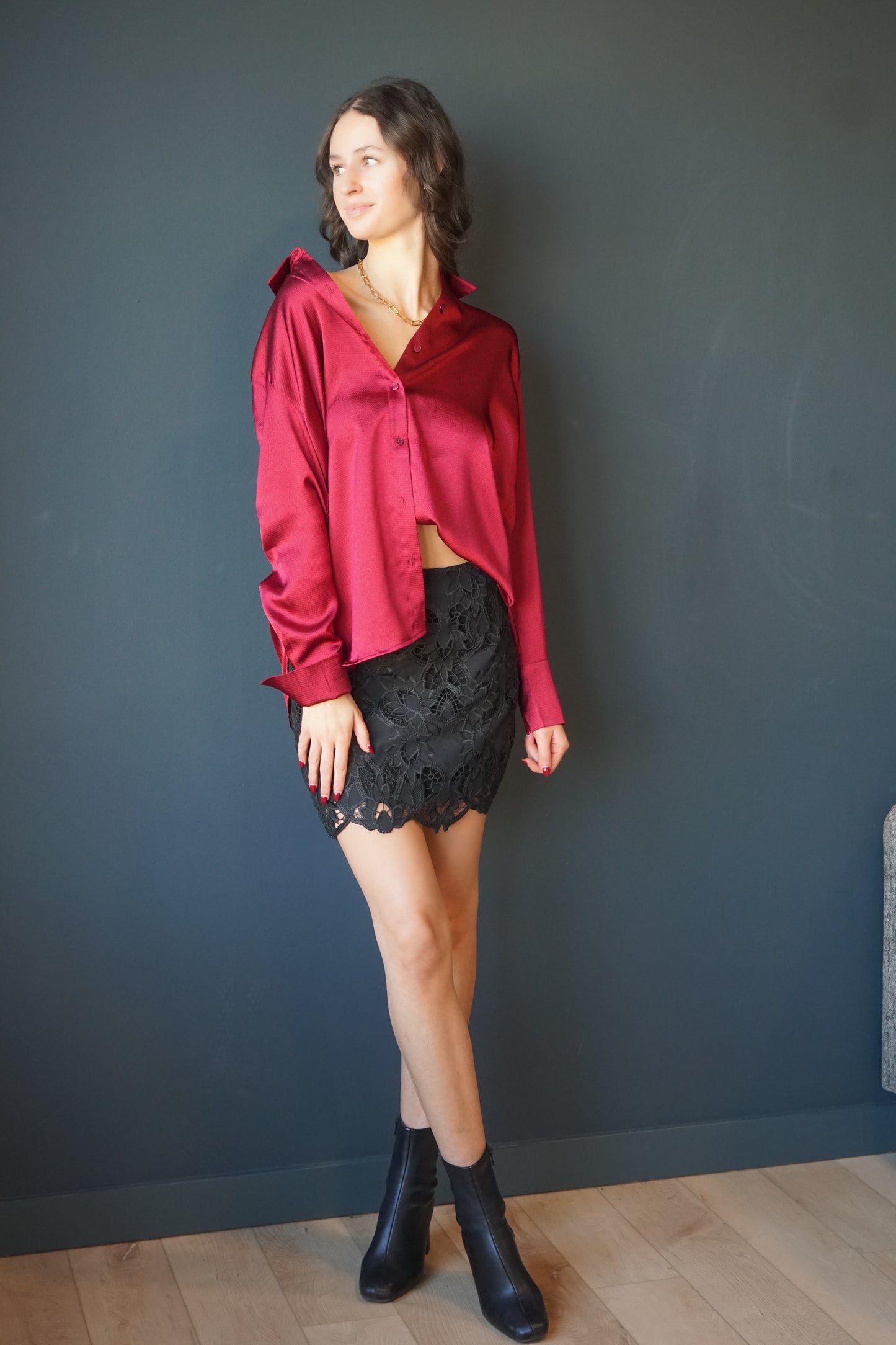 Simone Blouse-Gentle Fawn