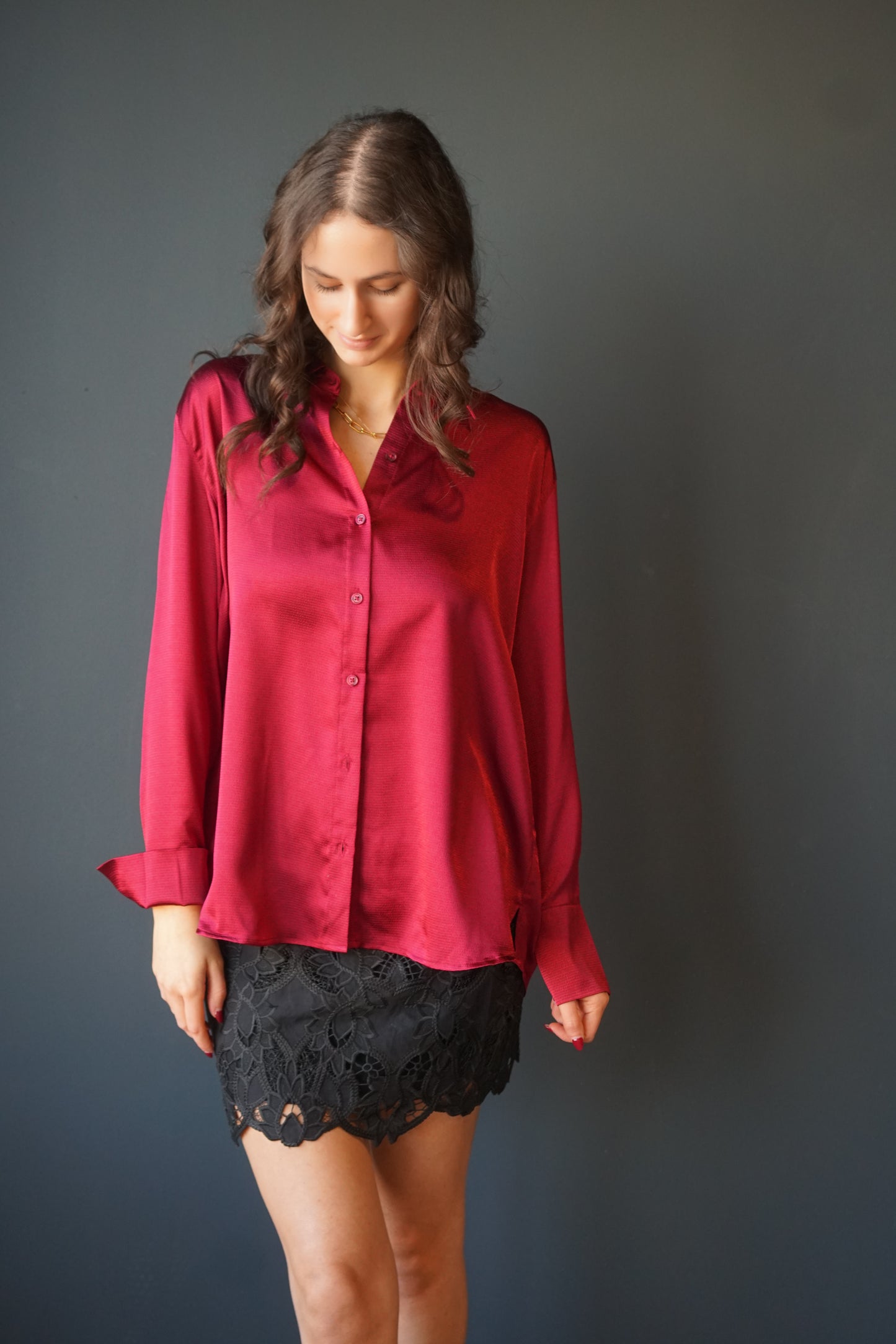 Simone Blouse-Gentle Fawn