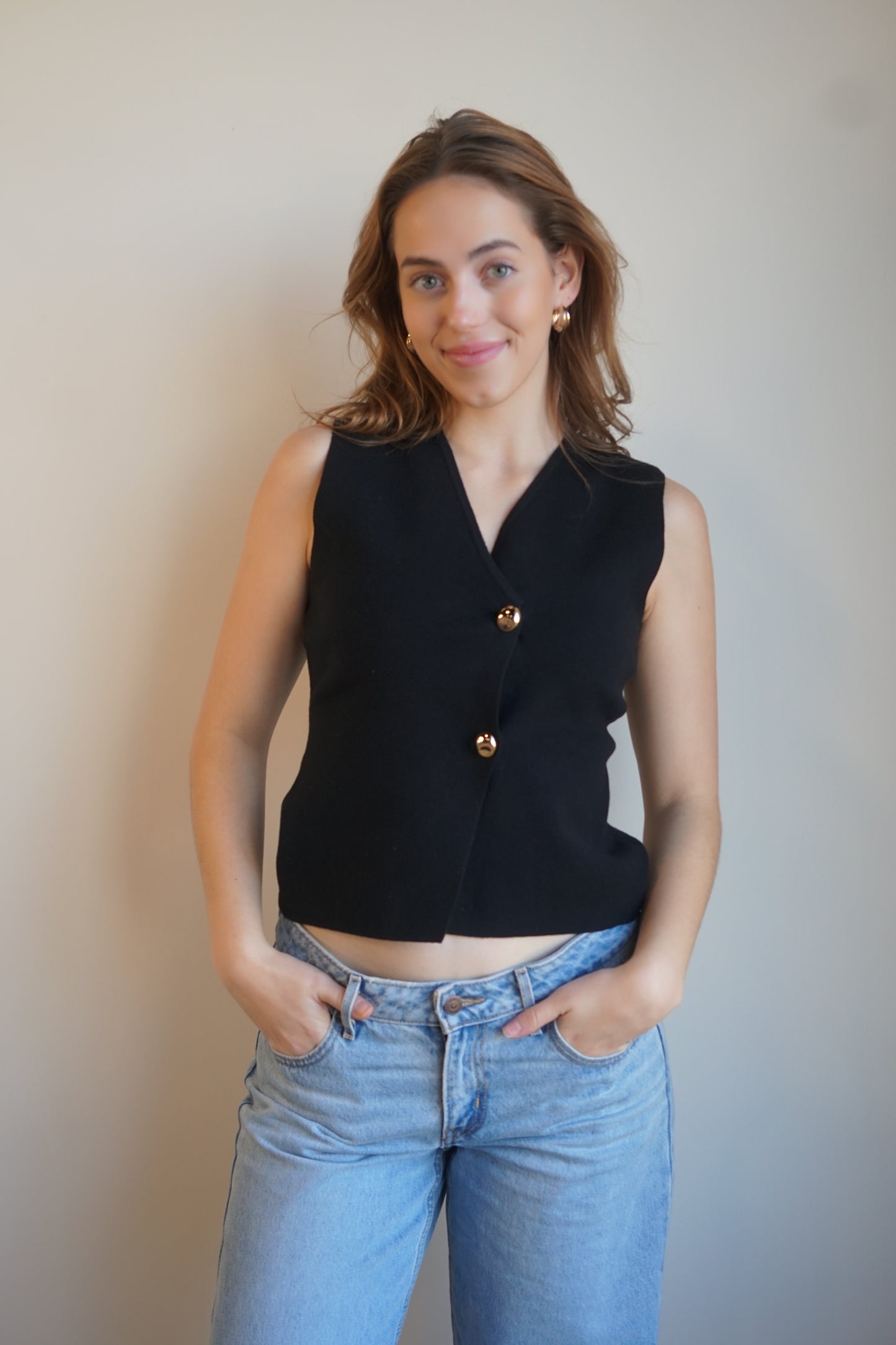 Blodwyn Vest- Rd Style