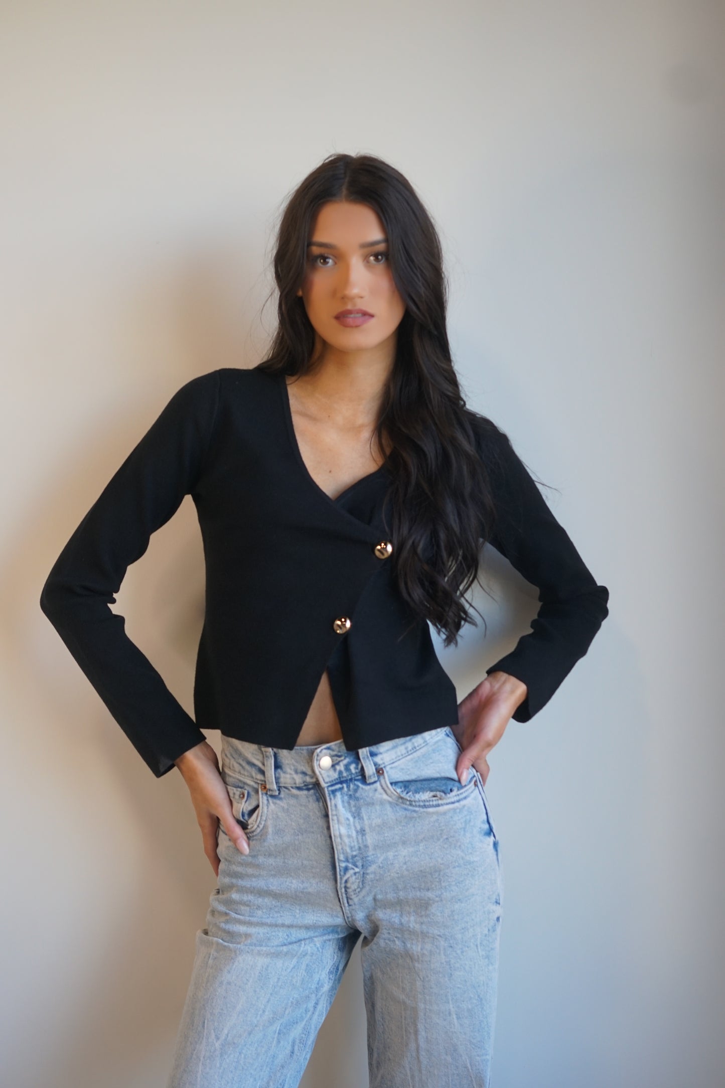 Cierios L/S Cardi- Rd Style