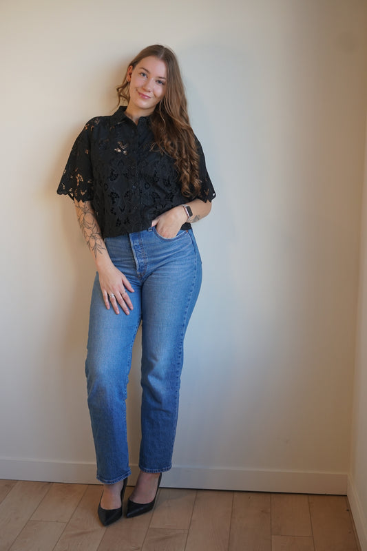 Midnight Lace Shirt- Z Supply