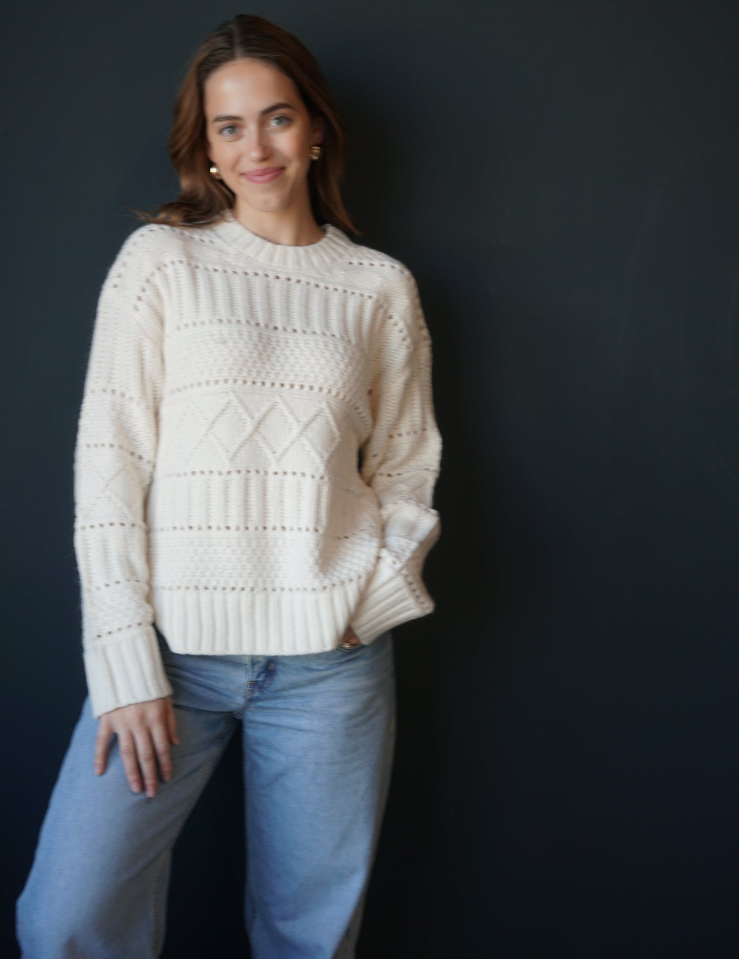 Cento Cable Sweater-Z Supply