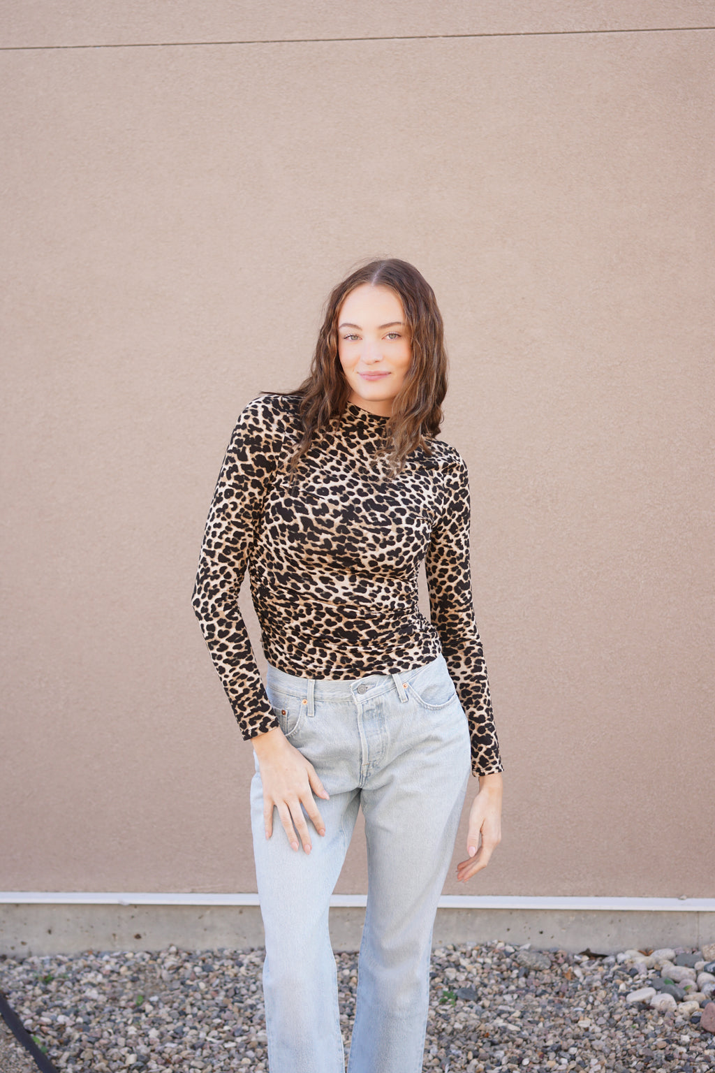 Cheetah L/S Top- Dex