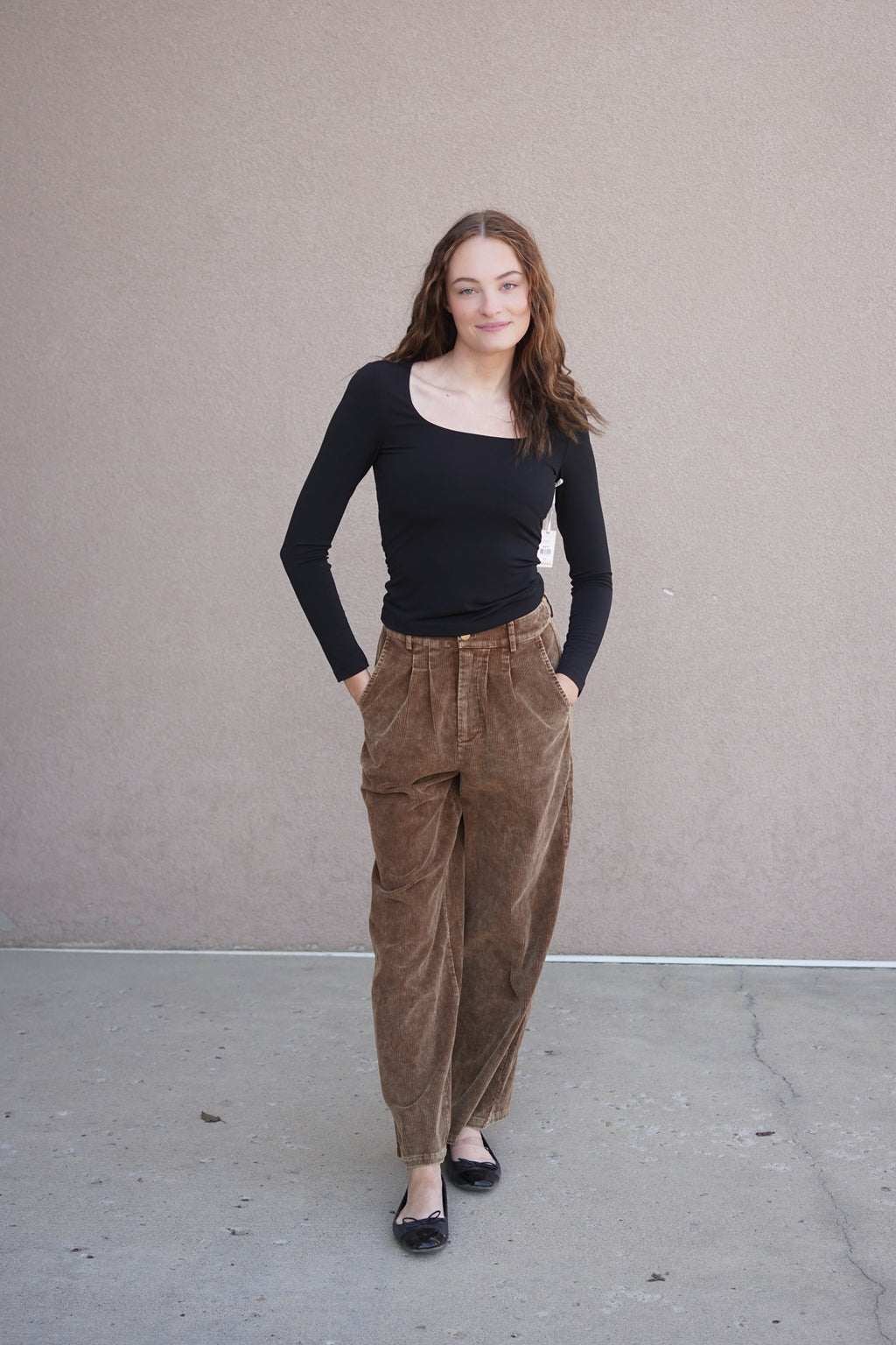 Kahlo Cord Pant- Sage The Label