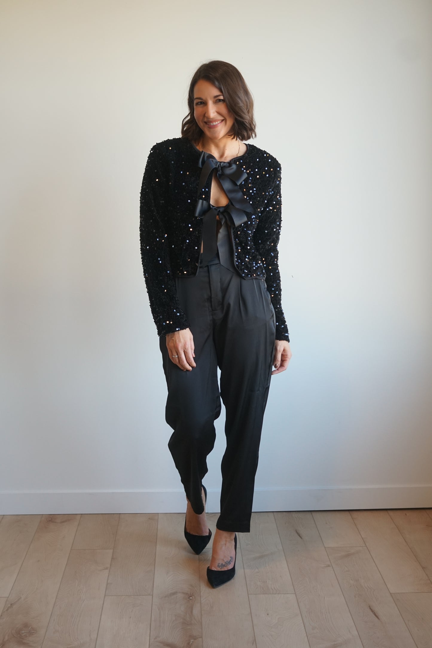 Annika Sequin Topper- Only