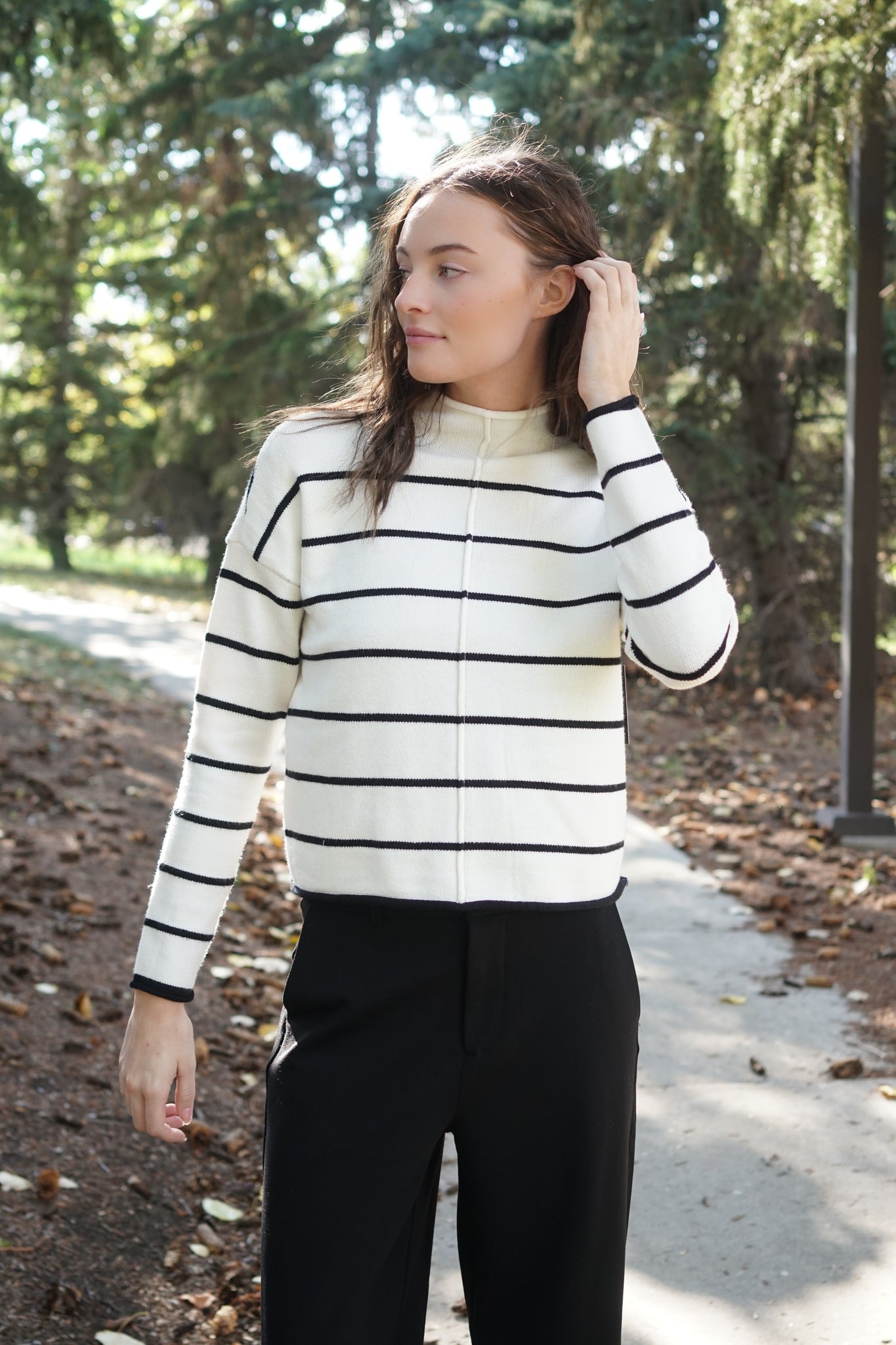 Koda Striped Pullover- Rd Style