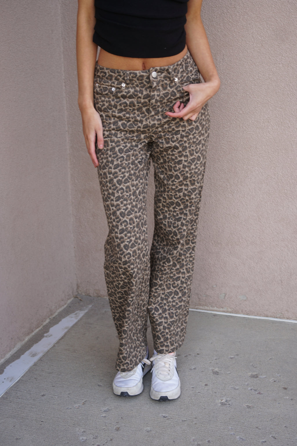 Leopard Jeans