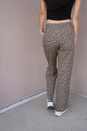 Leopard Jeans