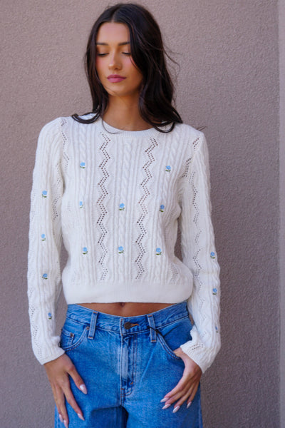 Rita Cable Knit- Only - Uforia Muse 