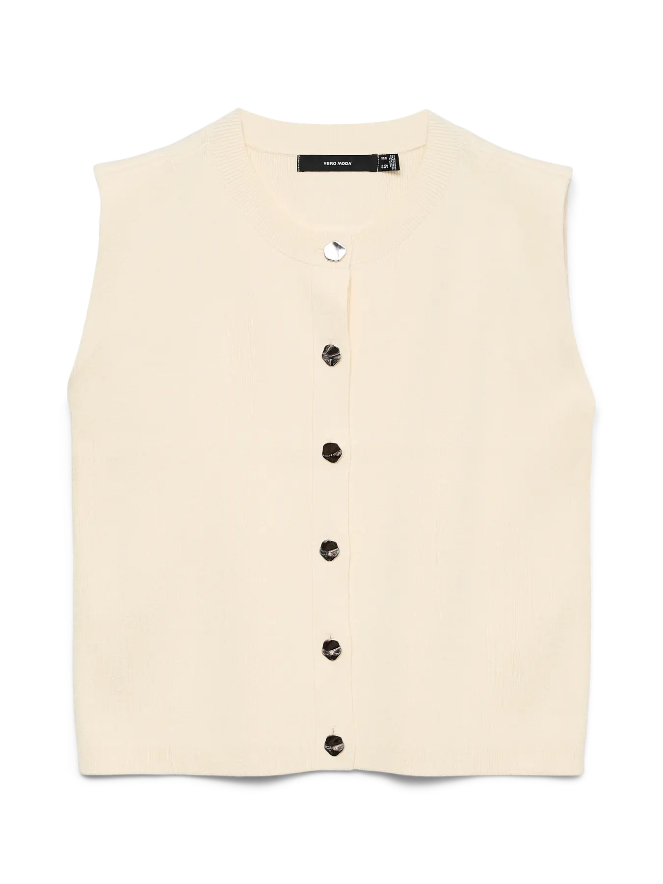 G Button Knit Vest- Vero Moda