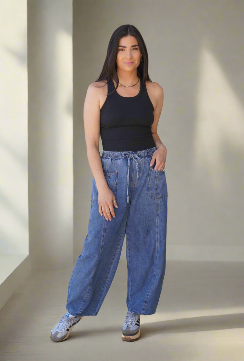 Baby Barrel Denim Pants- Shop Teach