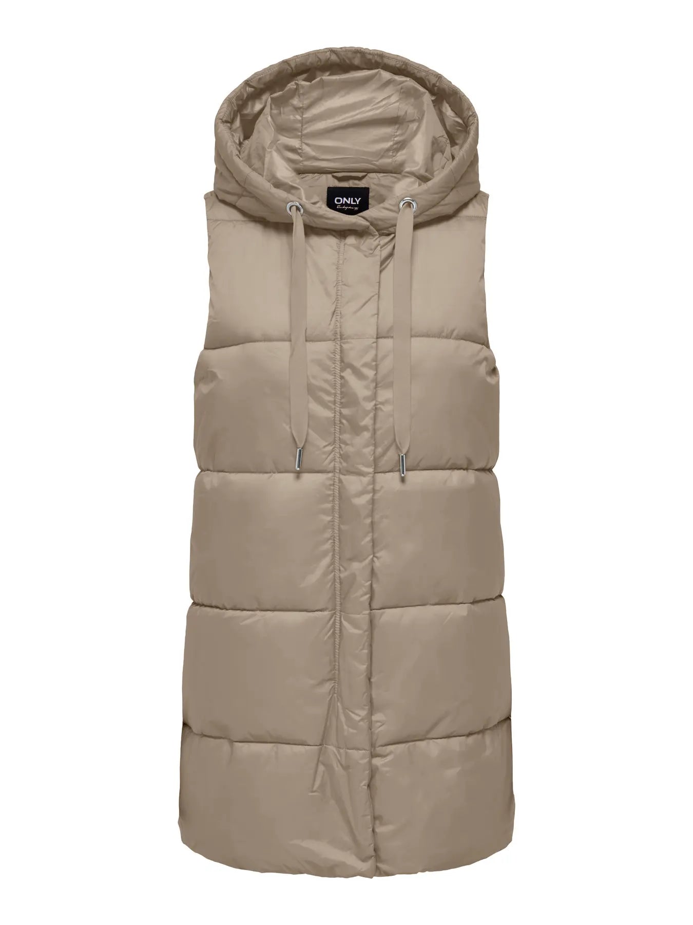 Asta Puffer Vest-Mink- Only