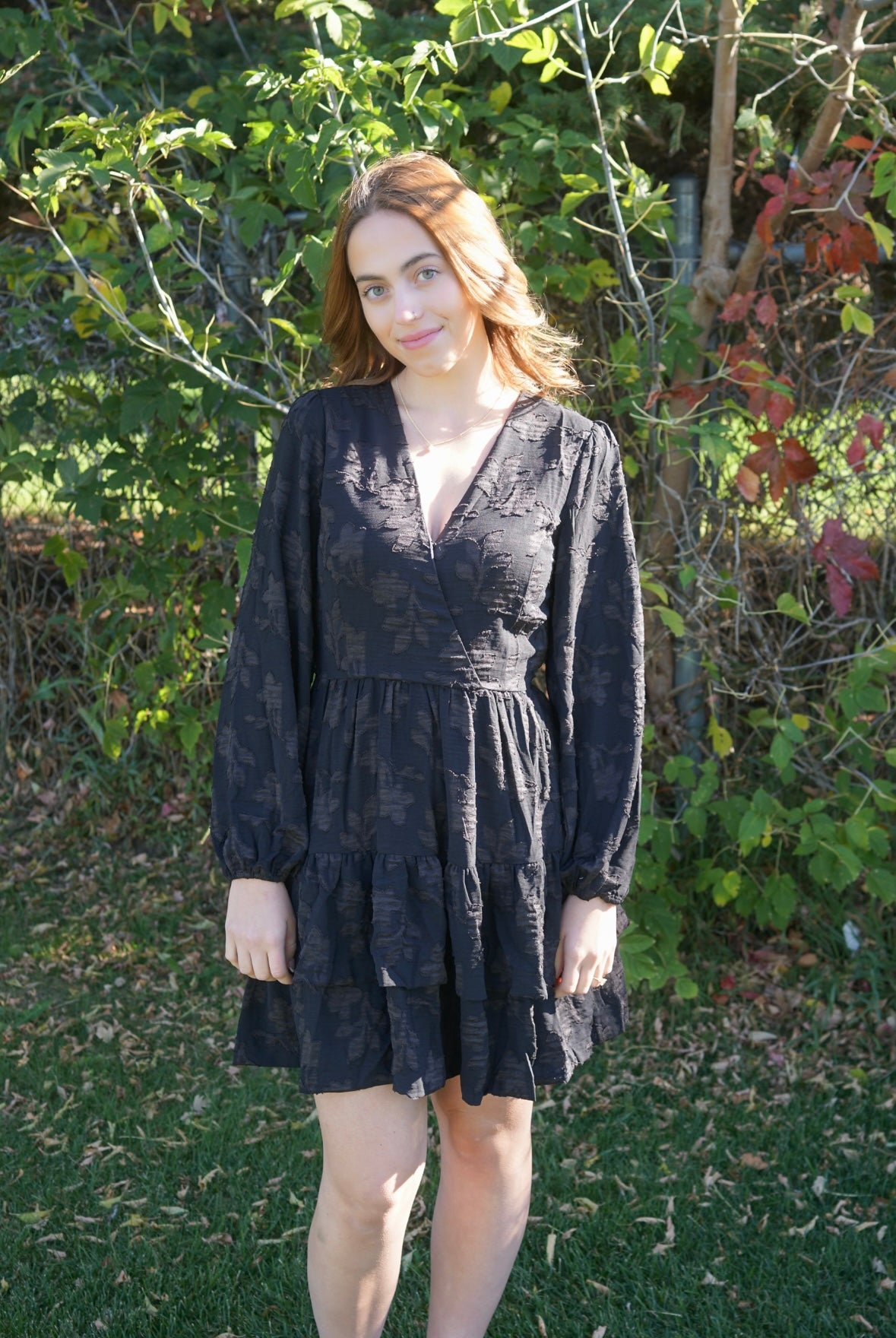 Burnt Flower Dress- She & Sky