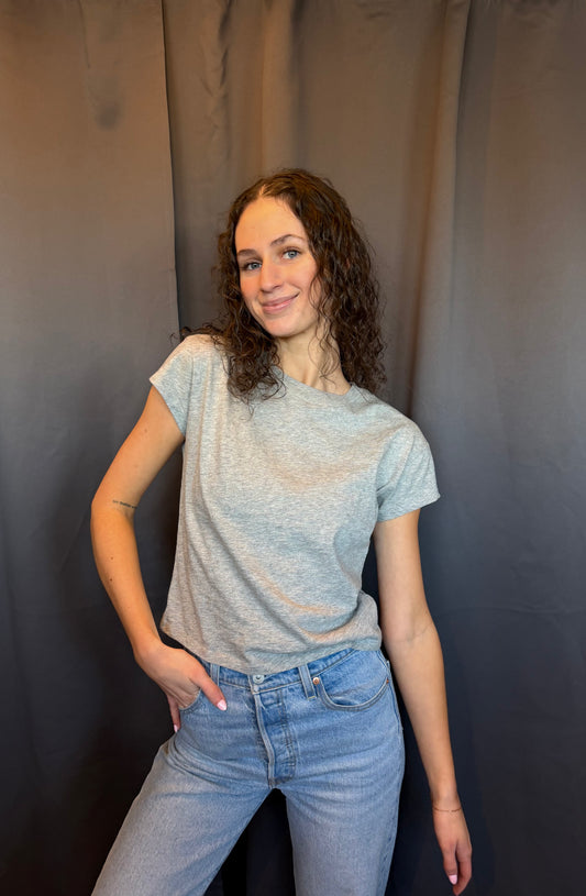 Modern Slub Tee-Grey-Z Supply