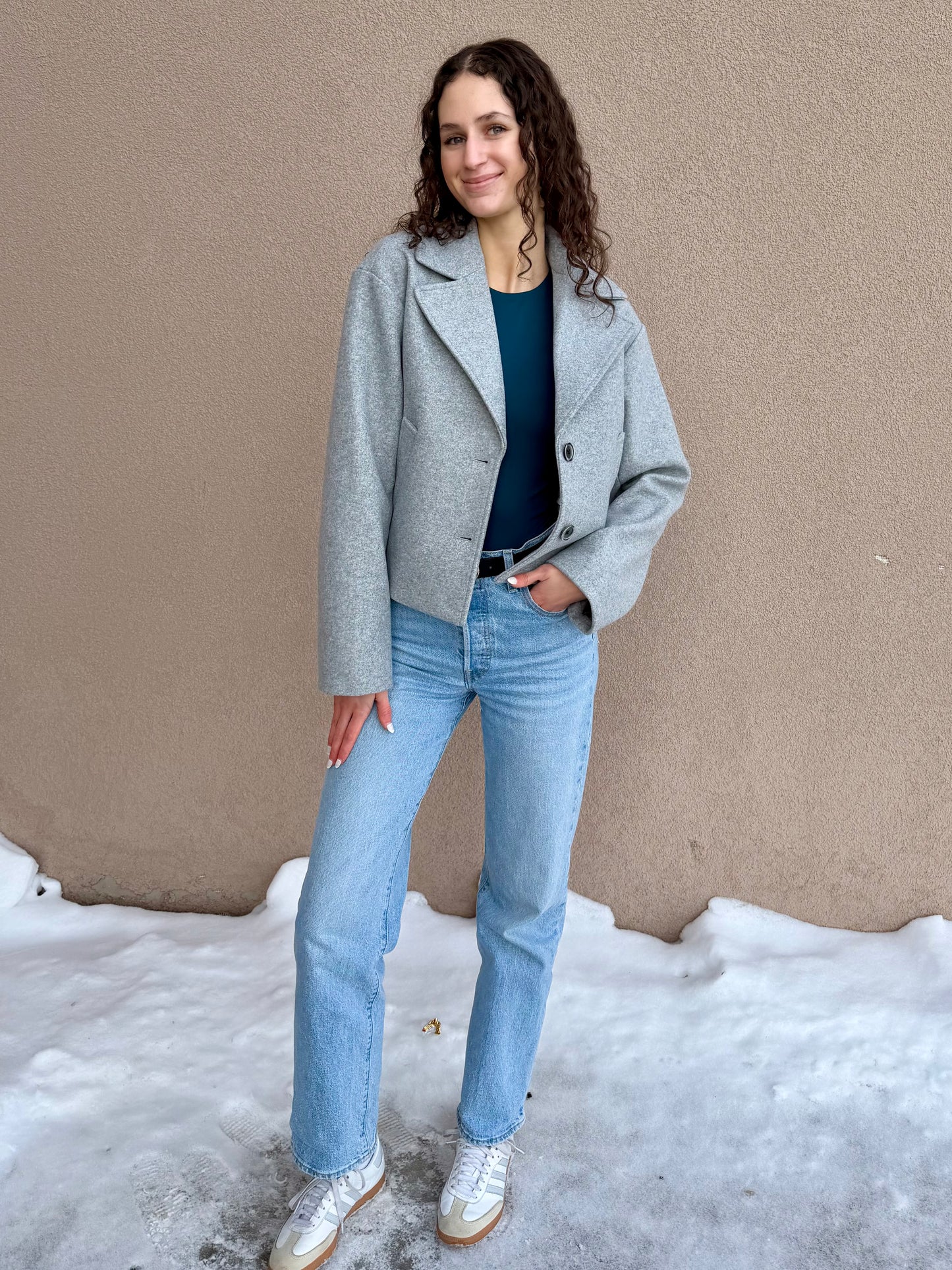 Ivy Short Jacket-Noisy May