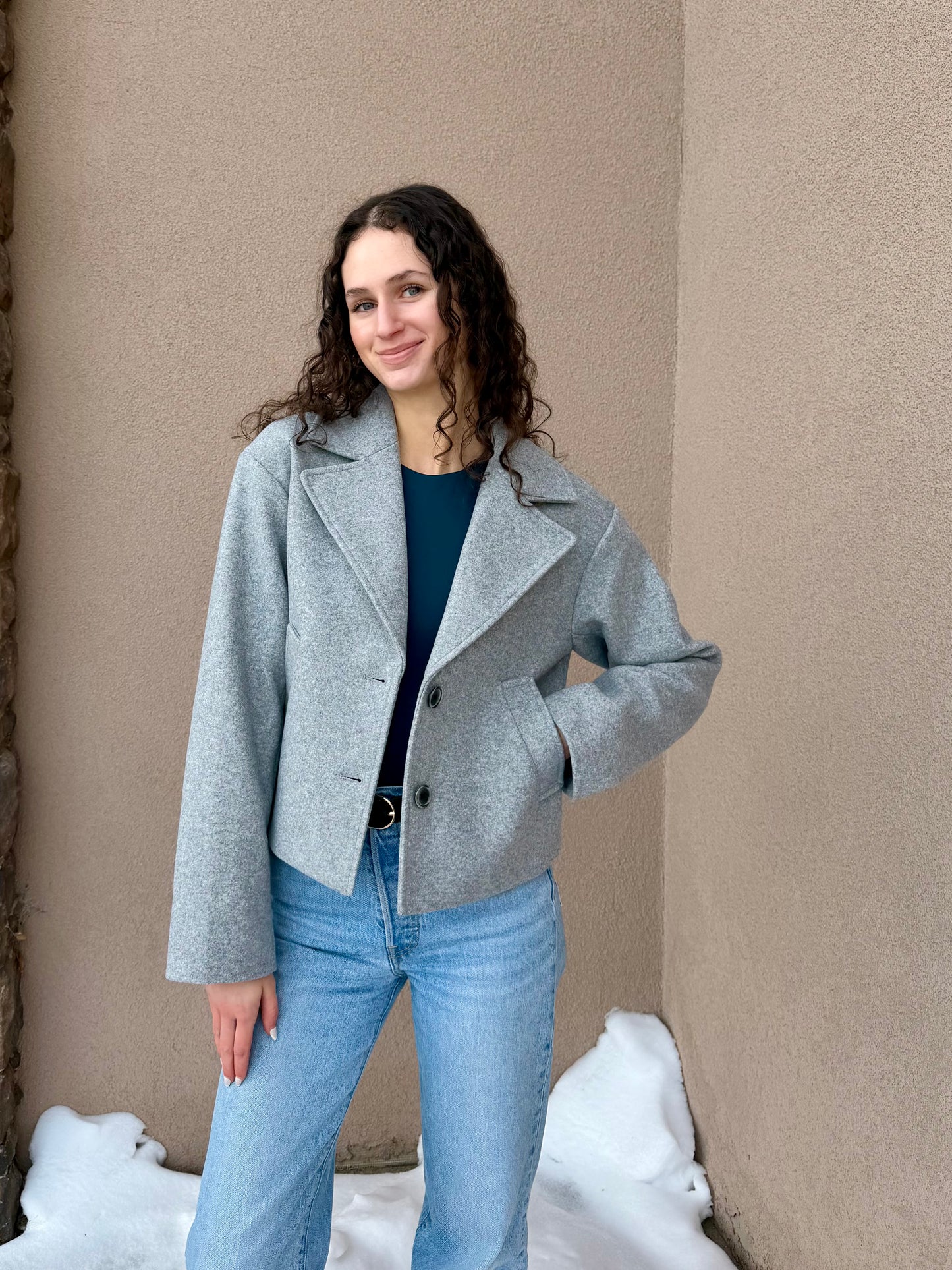 Ivy Short Jacket-Noisy May