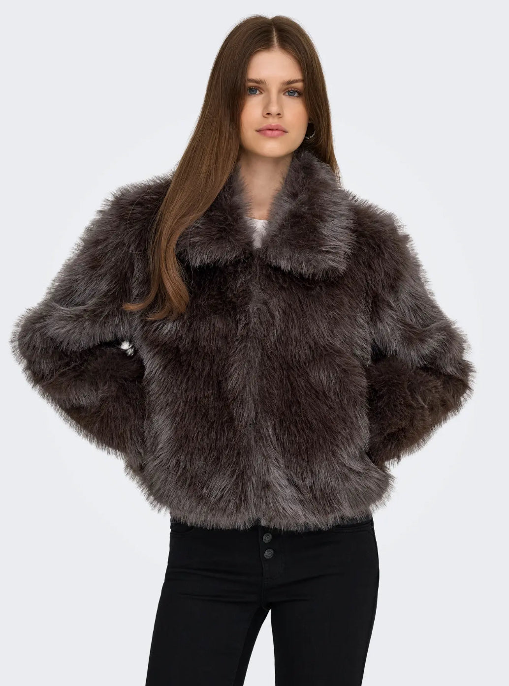 Manny Faux Fur- Chocolate-Only