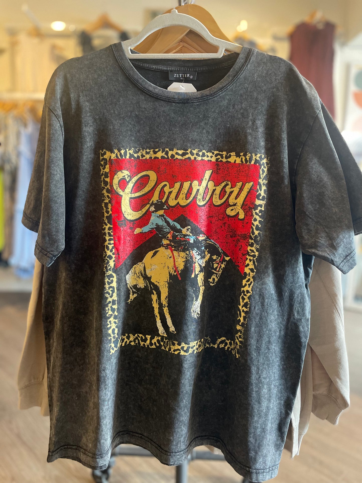 Nashville Cowboy Tee- Shop Teach
