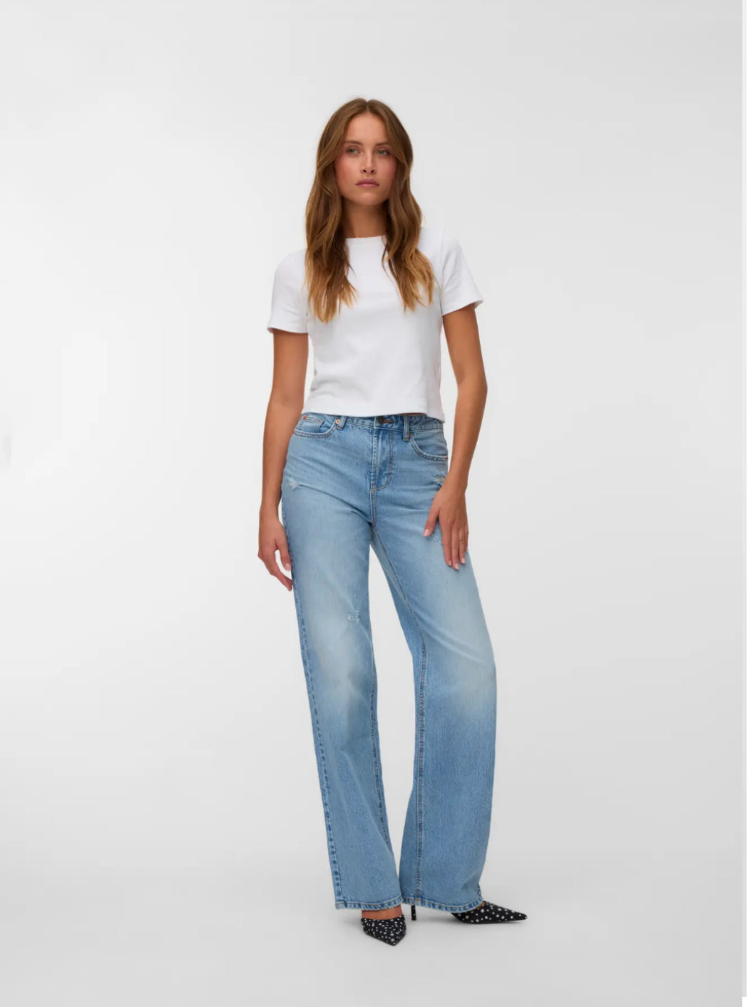 Tessa HR Wide Jean-Vero Moda