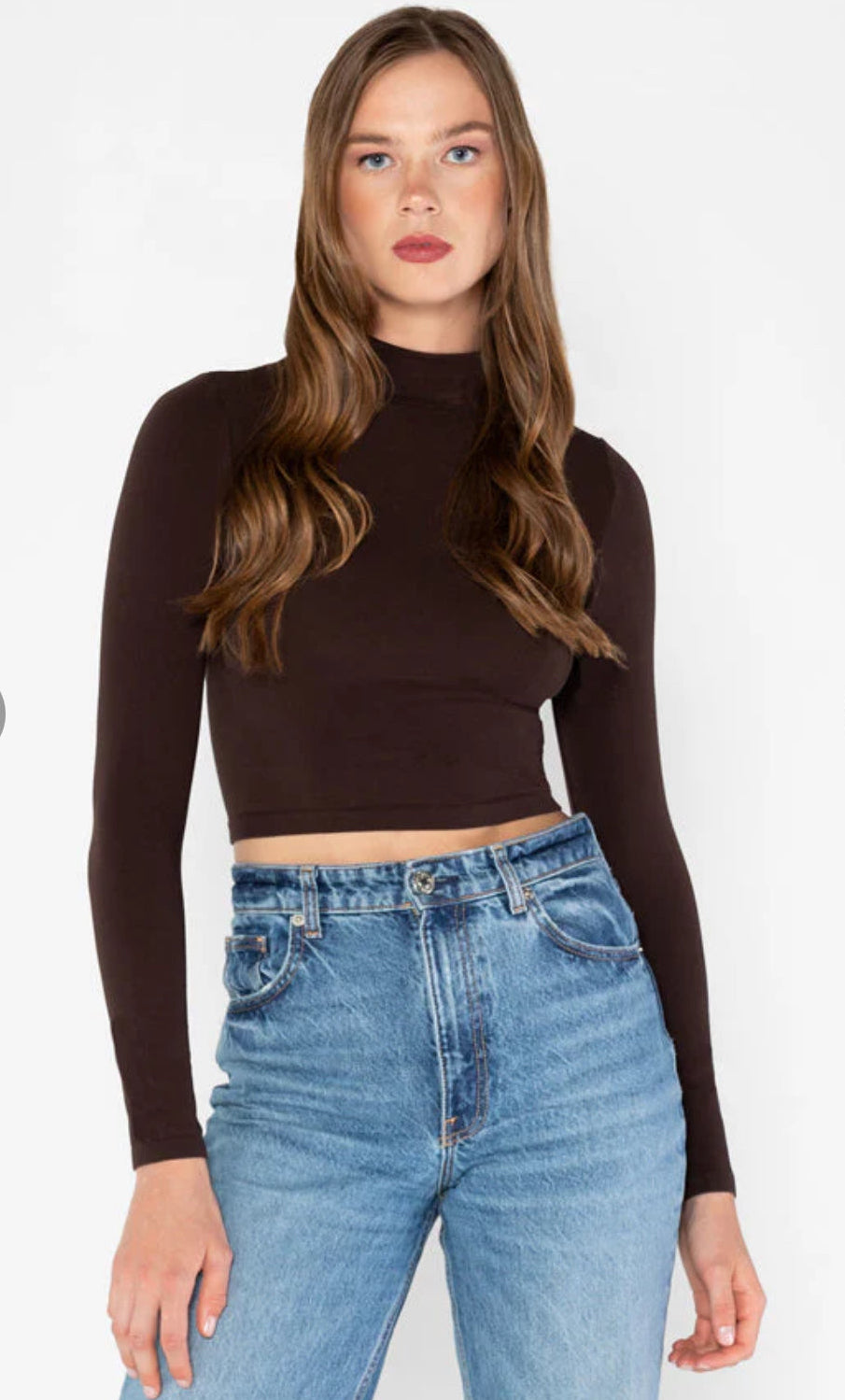 Bamboo L/S Crop- 3 Fall Colours!