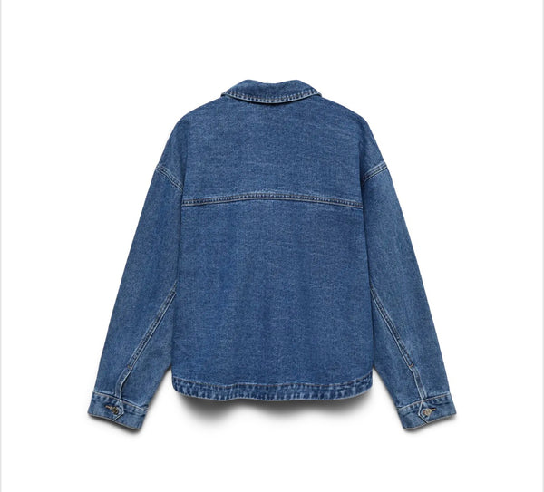 Jamie Denim Shacket-Vero Moda - Uforia Muse 