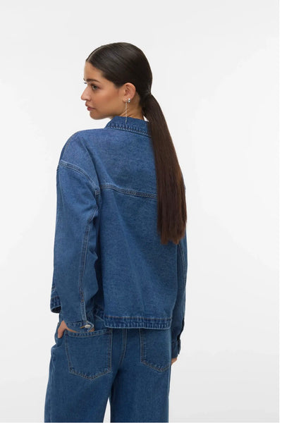 Jamie Denim Shacket-Vero Moda - Uforia Muse 