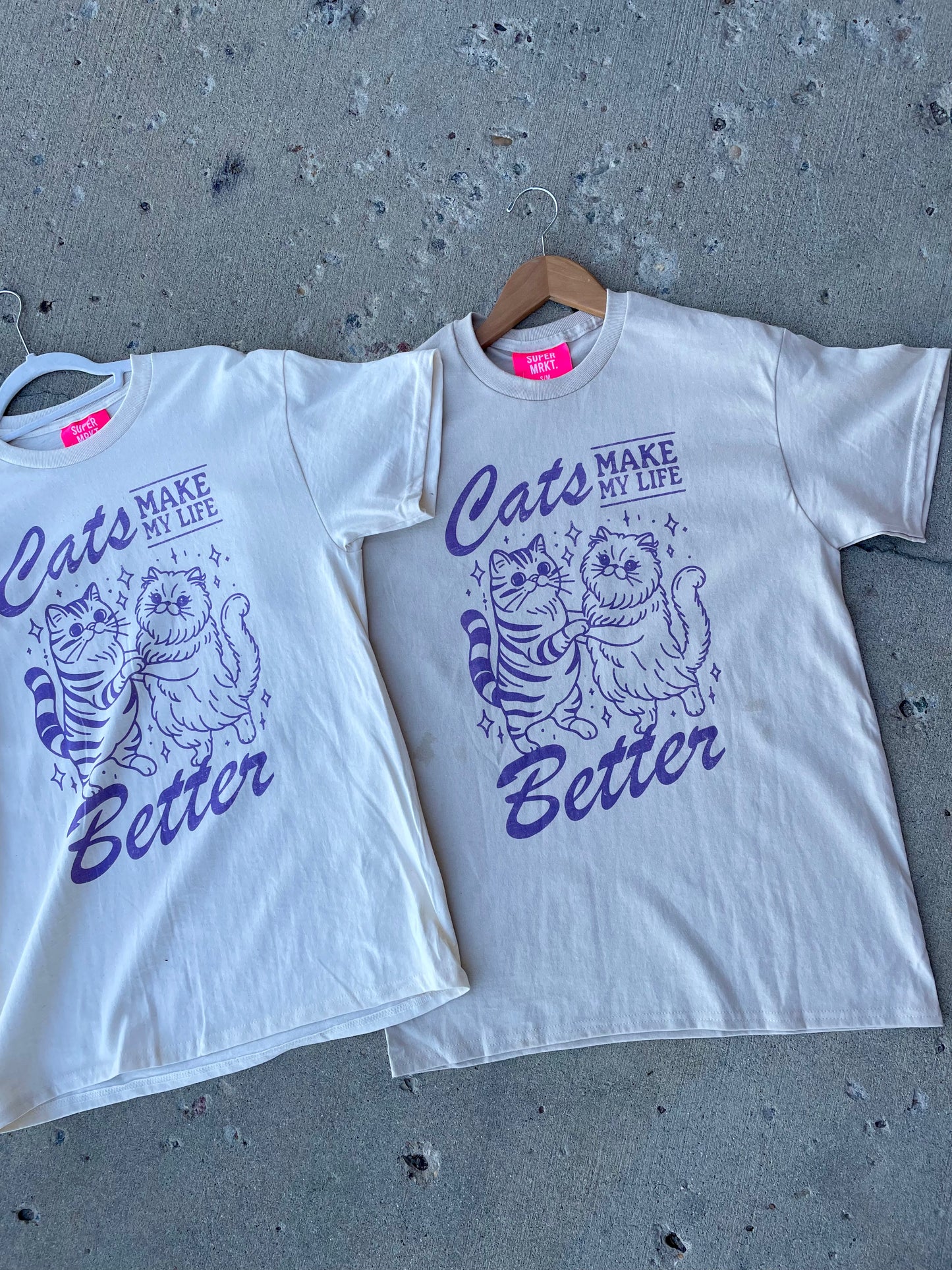 Cats Make Life Better Tee