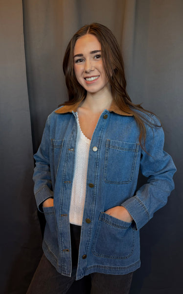 Flynn Jacket-Gentle Fawn - Uforia Muse 