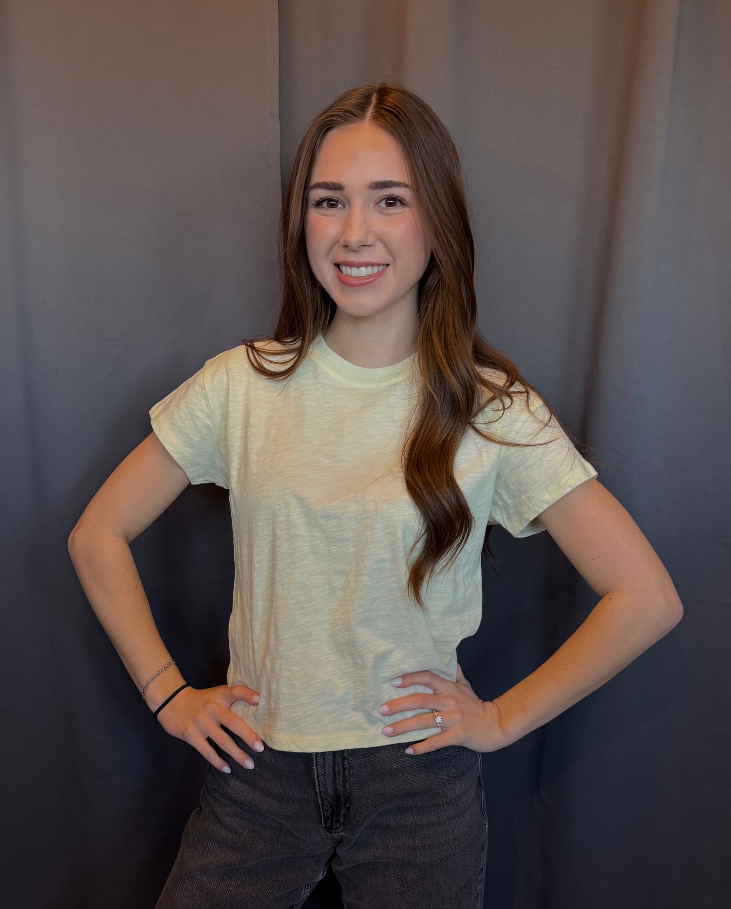 Modern Slub Tee-Pineapple-Z Supply