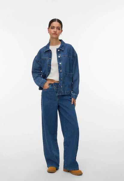 Jamie Denim Shacket-Vero Moda - Uforia Muse 