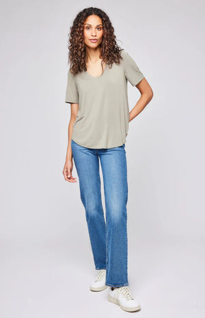 Lewis Tee-Sage- Gentle Fawn