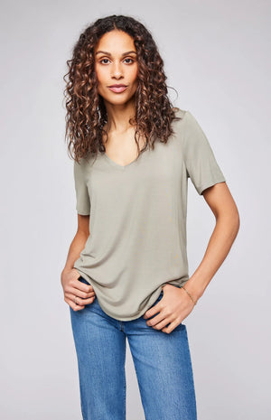 Lewis Tee-Sage- Gentle Fawn