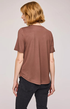 Brielle Tee- Gentle fawn