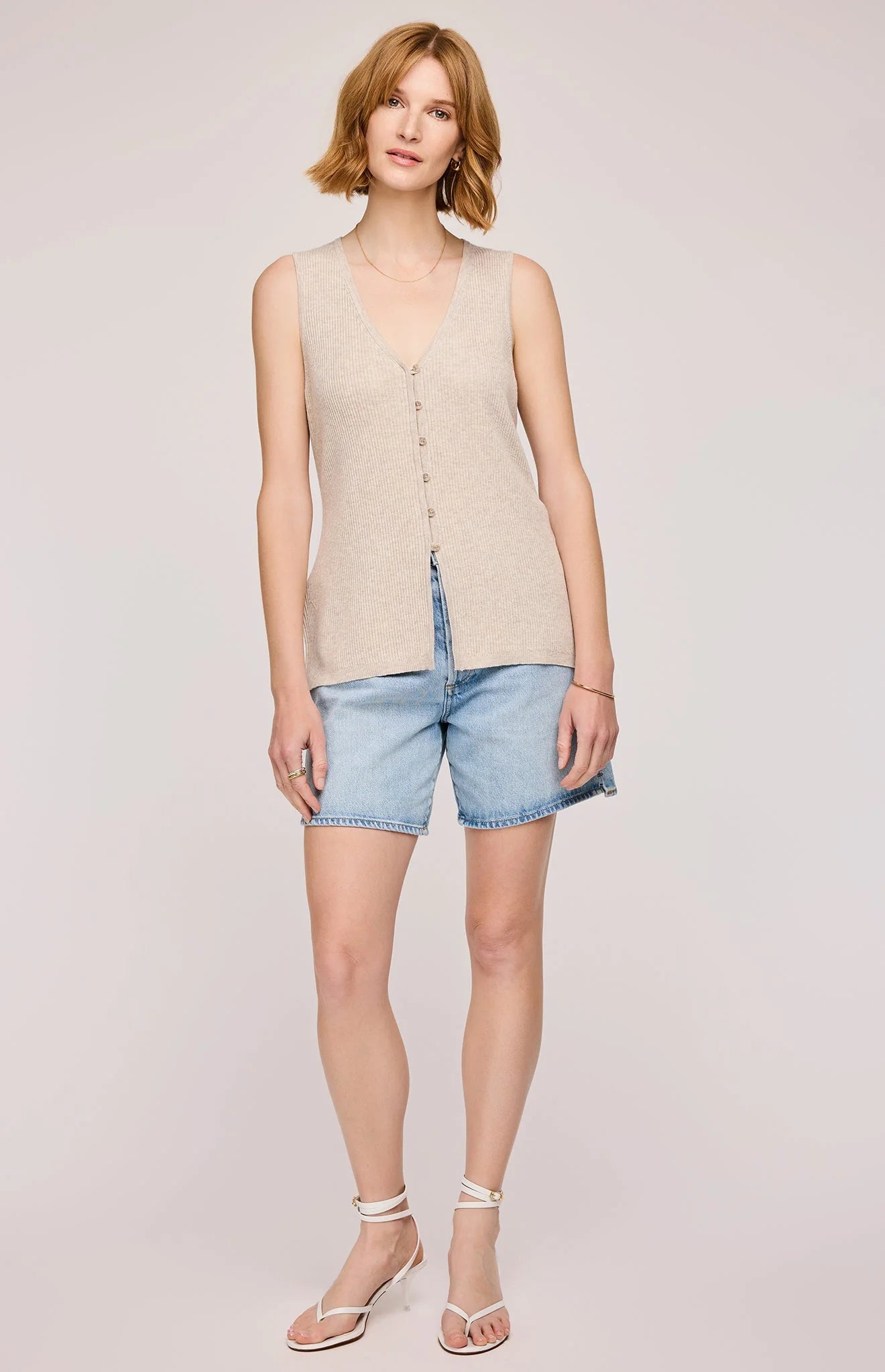 Miles Knit Top- Gentle Fawn