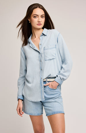 Ozzy Shirt-Blu- Gentle Fawn