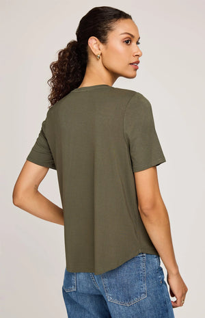 Brielle Tee- Jasper- Gentle Fawn