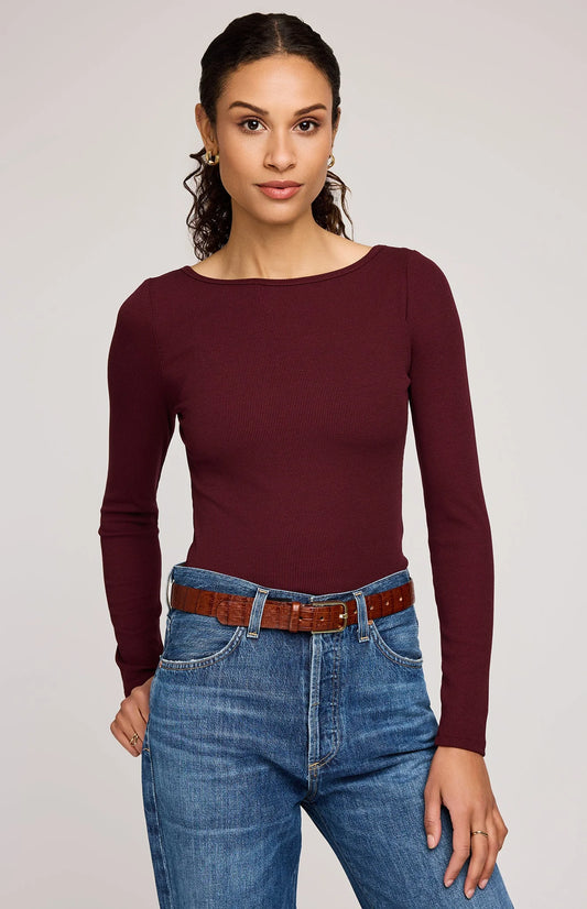 Ingrid Top-Merlot- Gentle Fawn
