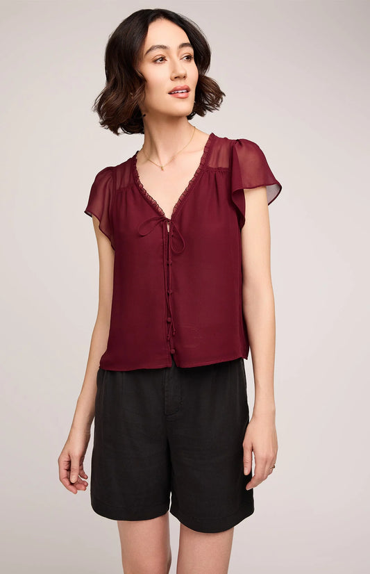 Carlotta Blouse- Gentle Fawn