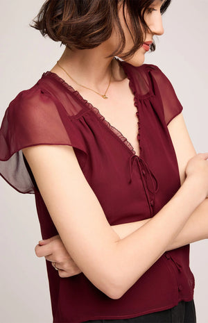 Carlotta Blouse- Gentle Fawn