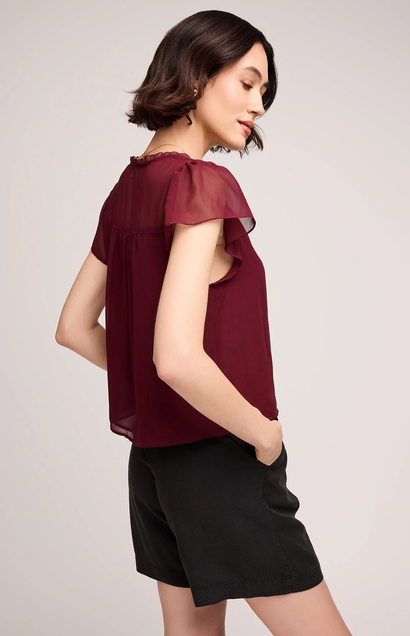 Carlotta Blouse- Gentle Fawn