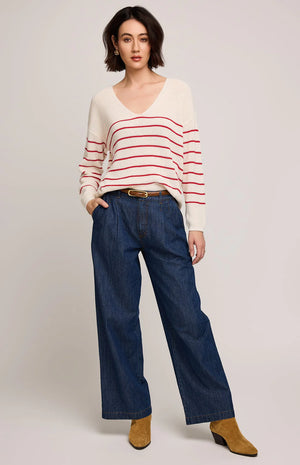 Tucker Knit-Red- Gentle Fawn